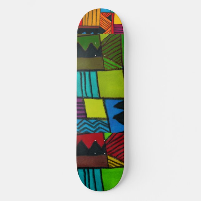 90er Jahre Skateboard (Vorderseite)