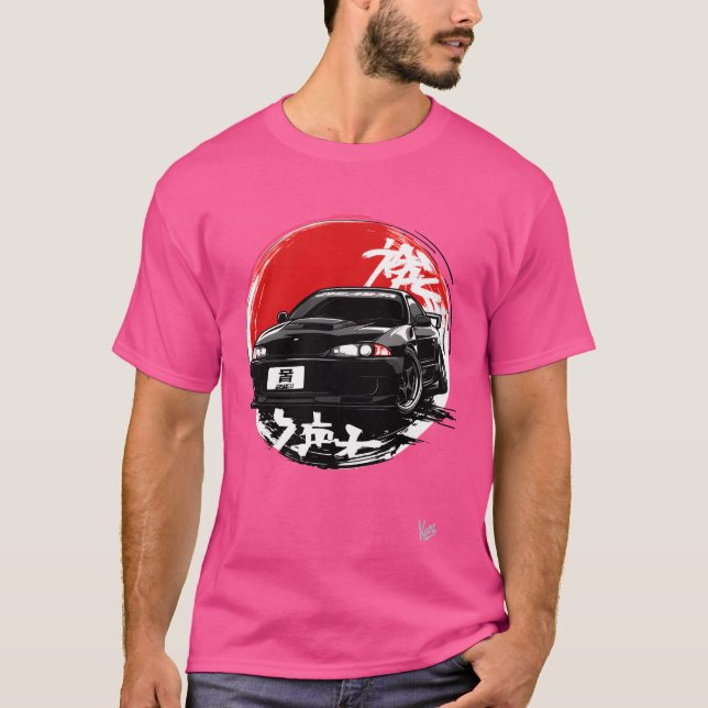 90er Japan JDM Auto Freund T-Shirt (Vorderseite)