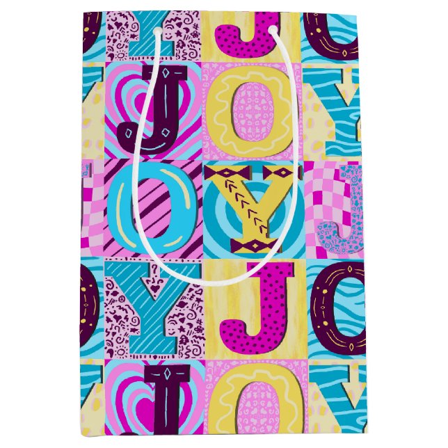 90er Joy Mittlere Geschenktüte (Vorderseite)