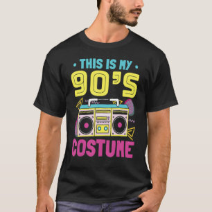 90er-Mädchen-90er-Kostüme 90er-Jahre-Kostüm Das is T-Shirt