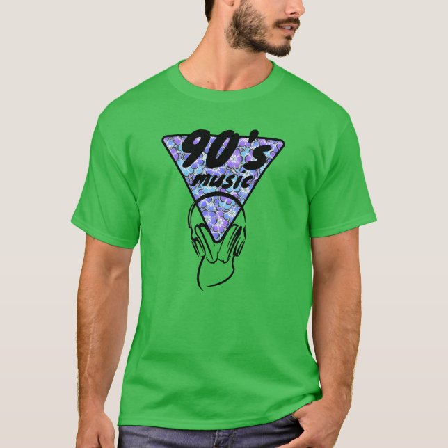 90er-Musikfreund T-Shirt (Vorderseite)