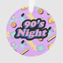 90er ornament