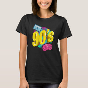 90er Party Outfit 90er Jahre Der beste Time Costum T-Shirt