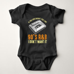 90er R&B Music Cassette 90s Songs Lover Baby Strampler