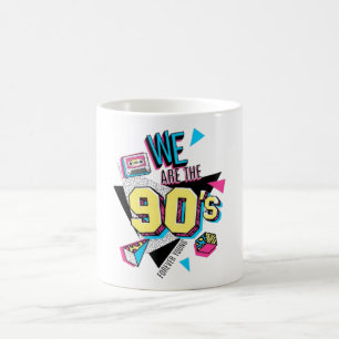 90er Retro Grafik T-Shirt - Vintage Wir sind die 9 Kaffeetasse