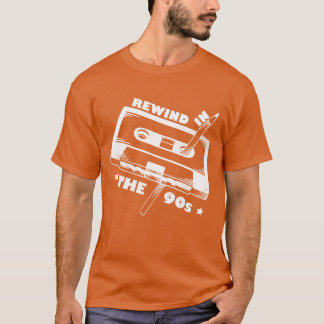 90er Retro-Rewind Eine Kassette mit Bleistift-Kost T-Shirt