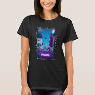 90er Retro Synthwave japanischer Vaporwave Otaku Ä T-Shirt