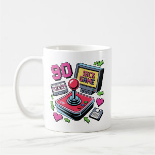 90er-Spiele-Krankheit Kaffeetasse
