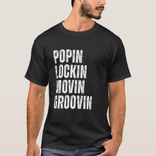 90er Tanzcrew Old School Breakdancing Streetkult T-Shirt