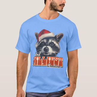 90er Waschbär Bootleg Gott lächerlichste Kreatur v T-Shirt