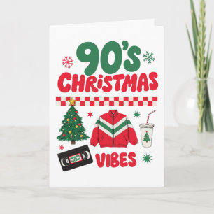 90er Weihnachts Stimmung Retro Nostalgie VHS Train Karte