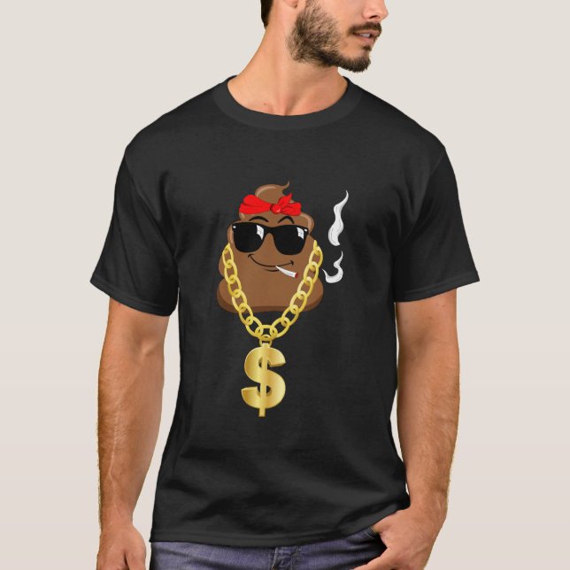 90s Hip Hop Old School Poop Throwback Nineties Par T-Shirt (Vorderseite)
