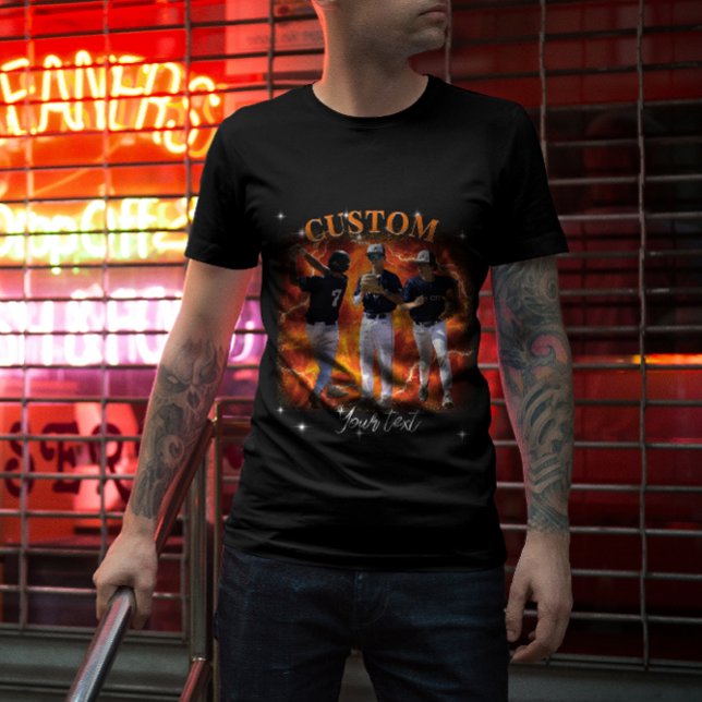 90's Sport Bootleg Rap Custom Photo T-Shirt (Von Creator hochgeladen)