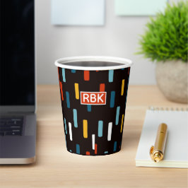 90s Street Icons seamless scandinavian pattern Pappbecher