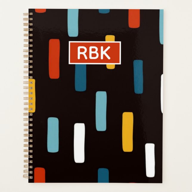 90s Street Icons seamless scandinavian pattern Planer (Vorderseite)