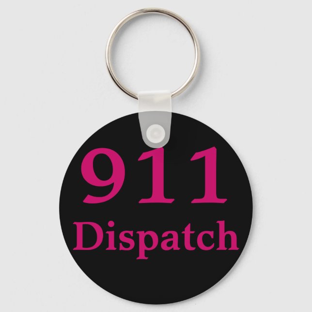 911 Dispatch Center Schlüsselanhänger (Vorderseite)