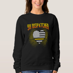 911-Dispatcher Antwortende Leitstellenbediener 911 Sweatshirt