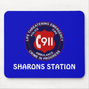 911 Dispatcher - Call Taker Mousepad