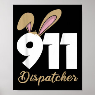 911-Dispatcher-Ostern Pullover Hoodie  Poster