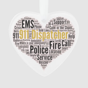 911 Dispatcher Word Cloud