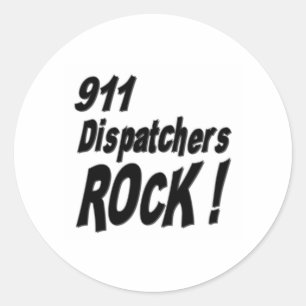 911 Dispatchers Rock! Autocollant