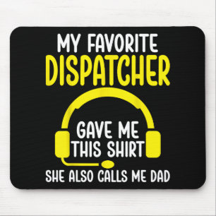 911-Disponenten-Vater - Mein Lieblings-Dispatcher Mousepad