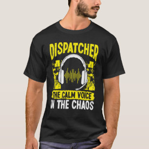 911-Feuerwehr- und Polizeinotrufzentrale Ruhevolle T-Shirt
