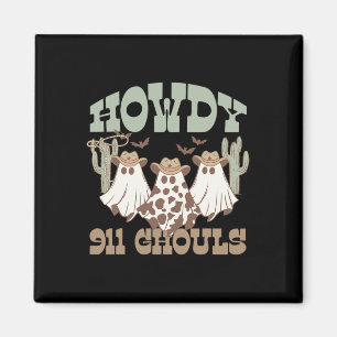 911 Ghouls Halloween Ghost Wes vom Dispatcher-Disp Magnet