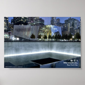 911 Memorial NYC Print 6x4 Poster