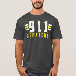 911 Notfall-Dispatcher-Operator-Thin T-Shirt