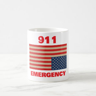 911 Notfall-Kaffeetasse Kaffeetasse
