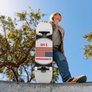 911 Notfall-Skateboard Skateboard