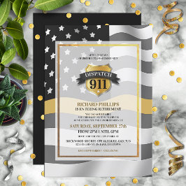 911 Party Einladung für die Rückführung von Flücht