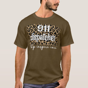 911 Rettungsdienst für die Thin-Gelb-Linie für den T-Shirt