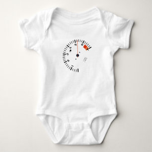 911 Sideways-Tachometer Baby Strampler
