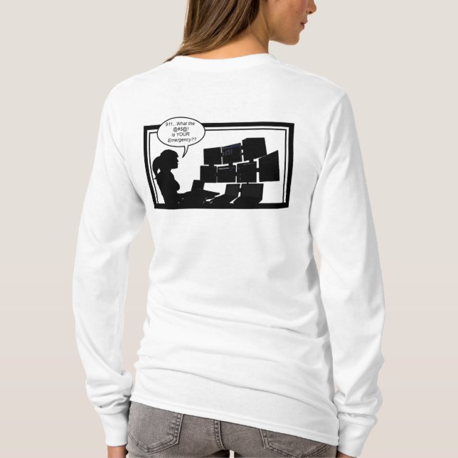 911 T-Shirt (Rückseite)