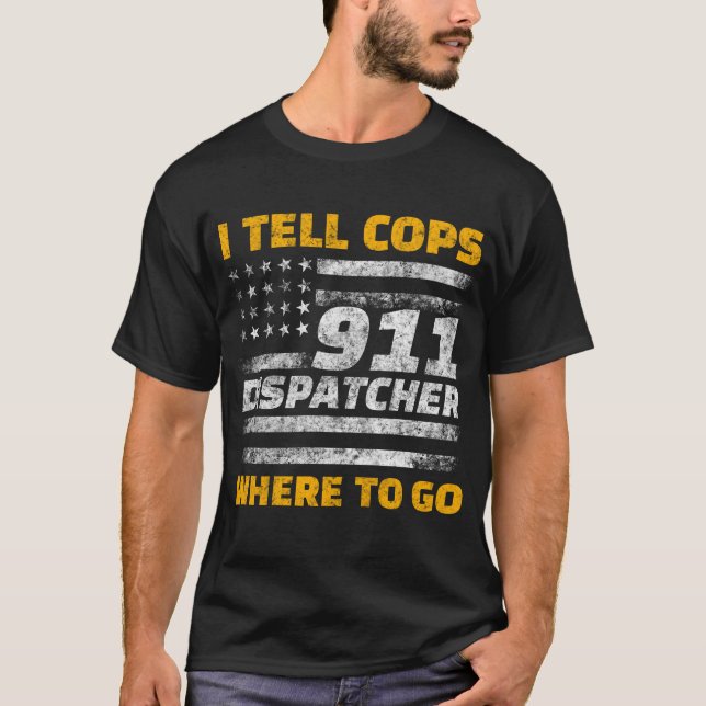 911 Versender T-Shirt (Vorderseite)