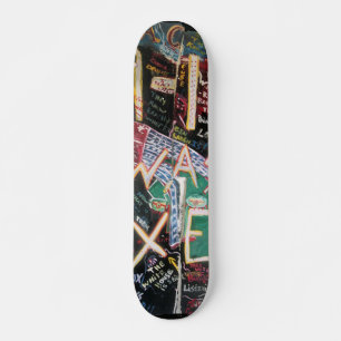 911 WAR REPARIERT groß Skateboard