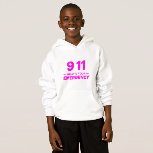 „911 Was ist Ihre Notfall?” Kinderhoodie Hoodie