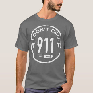911 weiß T-Shirt