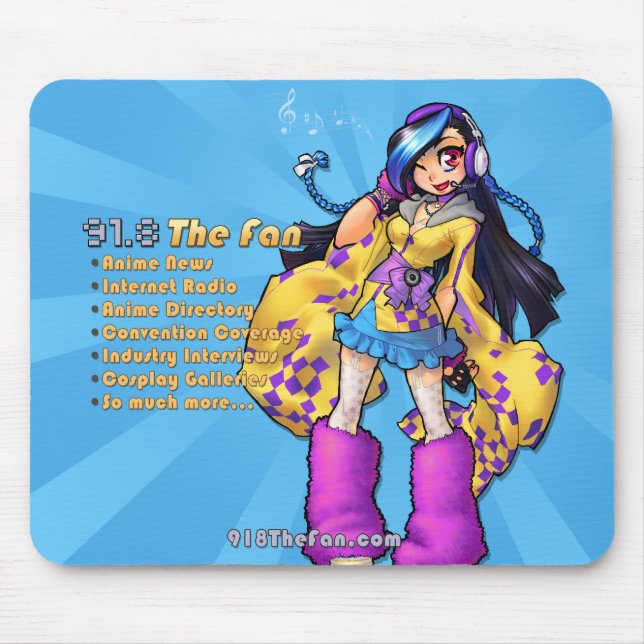 91,8 Die Mausunterlage Mousepad (Vorne)