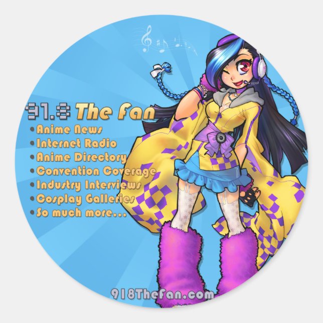 91.8 Le Sticker (Devant)