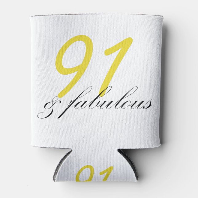 91 & Fabulous Dosenkühler (Vorderseite)