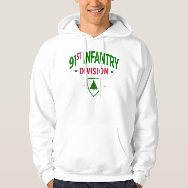 91. Infanterieabteilung - Division Wild West Hoodie (Vorderseite)