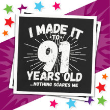 91 Jahre alt Sarcastic Meme Funny 91. Geburtstag