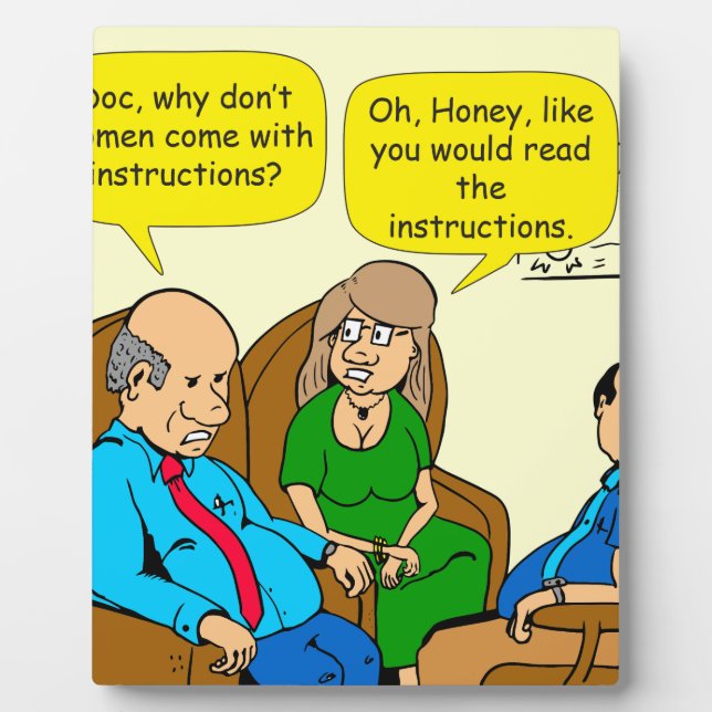 923 lesen Sie die Anleitung Paare Cartoon Fotoplatte (Vorderseite)