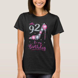 92 C'est mon Anniversaire rose haut talon 92e anni