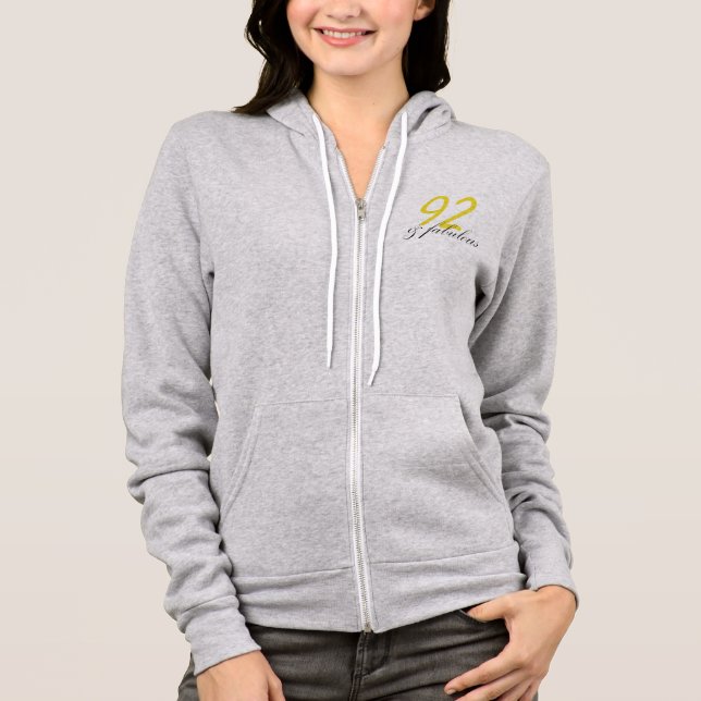 92 & Fabulous Hoodie (Vorderseite)
