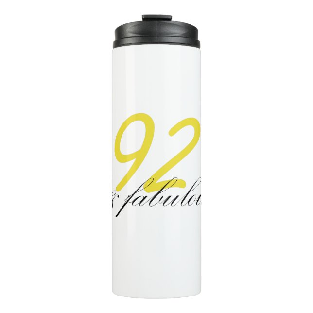 92 & Fabulous Thermosbecher (Vorderseite)