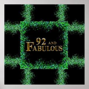 92. Geburtstag Poster